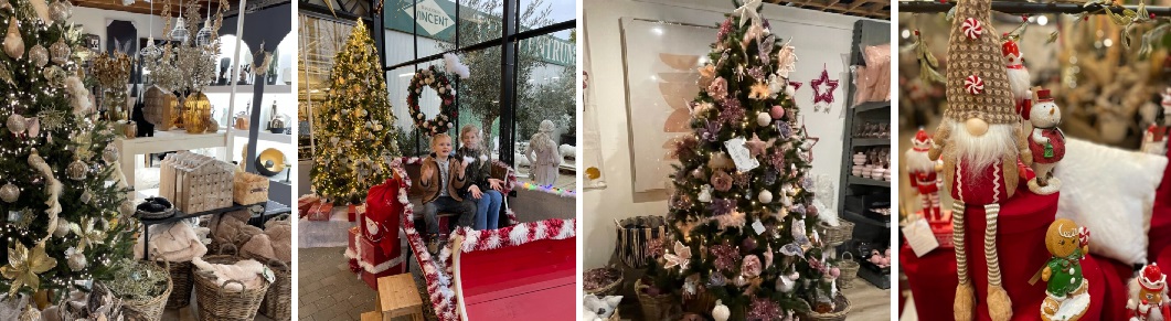 Kerst bij Tuincenter Vincent nabij Aalst