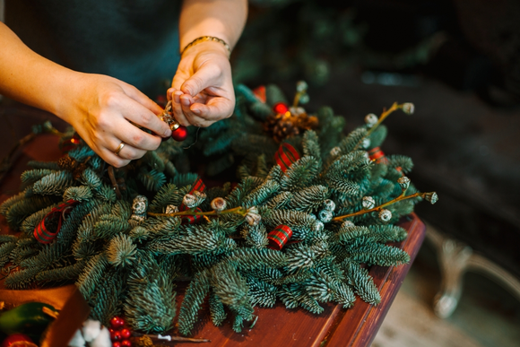 DIY: zelf een kerstkrans maken