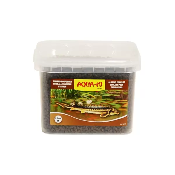 Aqua-ki bruin steurkorrel 4,5mm 3,5 l