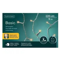 Basic lights 120L 9m - transparant/klassiek warm - afbeelding 2