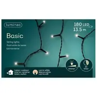 Basic lights 180L 13,5m - warm wit - afbeelding 2