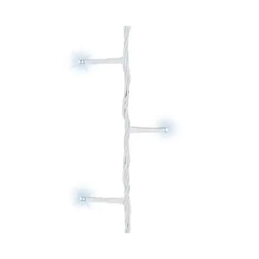 Basic twinkle lights 180L 13,5m - wit/koel wit - afbeelding 1