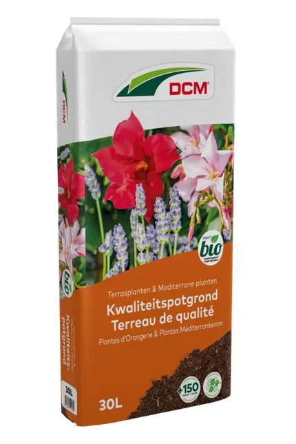 DCM Ecoterra® Terrasplanten & Mediterrane Planten 30 l