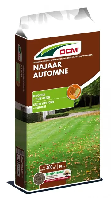 DCM najaarstmeststof gazon