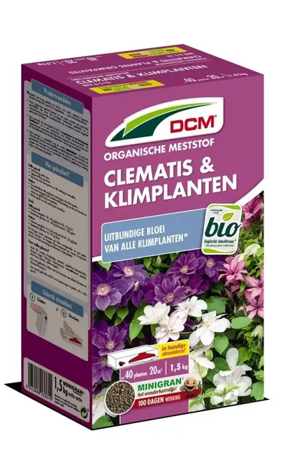 DCM Meststof Clematis & Klimplanten 1,5 kg