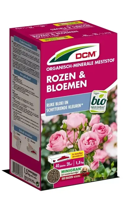 DCM Meststof Rozen & Bloemen 1,5 kg