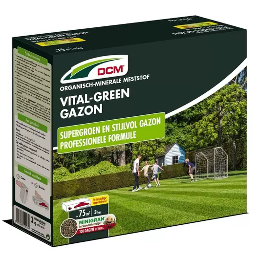 DCM Meststof Vital-Green Gazon 3 kg