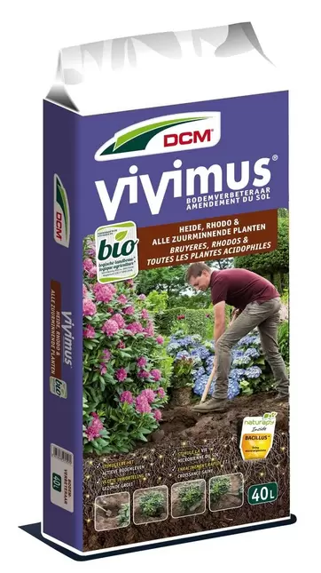 DCM Vivimus® Heide, Rhodo & alle zuurminnende planten 40 l - afbeelding 2