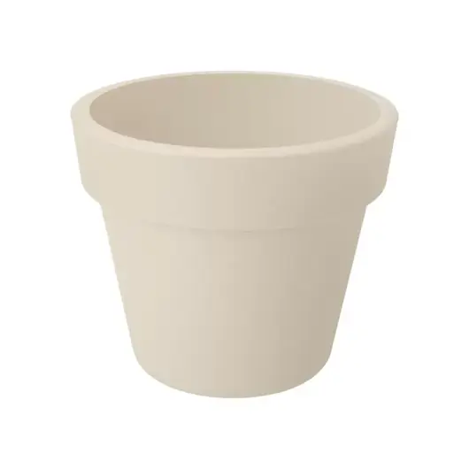 Elho Green Basics Top Planter 40 cm - katoenwit