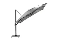 Garden Impressions Hawaii Big Pole zweefparasol Ø350 cm - lichtgrijs - afbeelding 4