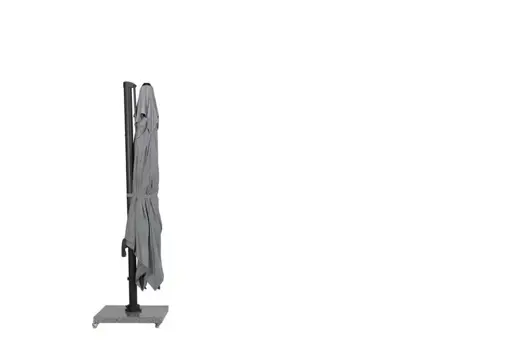 Garden Impressions Hawaii Big Pole zweefparasol Ø350 cm - lichtgrijs - afbeelding 6