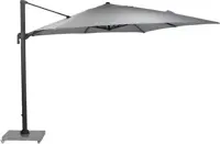 Garden Impressions Hawaii Big Pole zweefparasol Ø350 cm - lichtgrijs - afbeelding 1