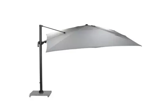 Garden Impressions Hawaii Big Pole zweefparasol Ø350 cm - lichtgrijs - afbeelding 5
