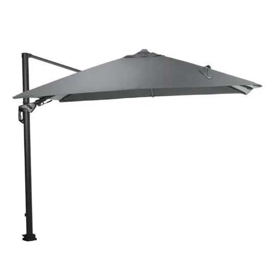 Garden Impressions Hawaii zweefparasol Lumen 300x300 cm - antraciet - afbeelding 1