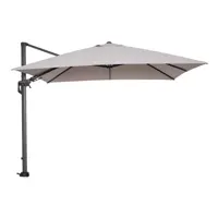 Garden Impressions Hawaii zweefparasol 300x300 cm - zandkleur - afbeelding 1