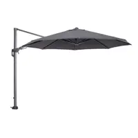 Garden Impressions Hawaii zweefparasol Ø350 cm - antraciet - afbeelding 1