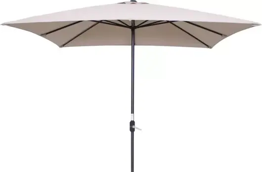 Garden Impressions Lotus parasol 250x250 cm - ecru - afbeelding 1