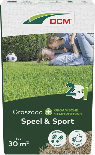 Graszaad speel plus 30m2 600g - afbeelding 1