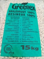 Houtpellets greenex 15kg - 100% belgisch naaldhout per zak - afbeelding 2