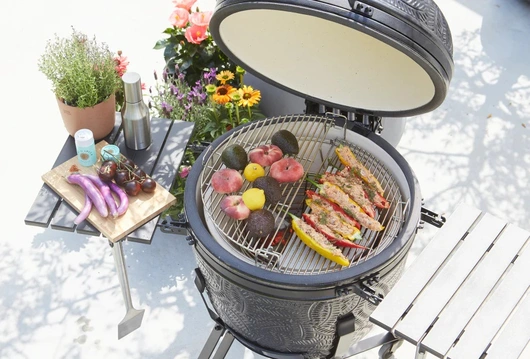 Kamal kamado 2.0 60/xl zwart mat - afbeelding 2