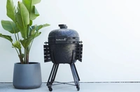 Kamal kamado 2.0 60/xl zwart mat - afbeelding 3