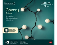 Led cherry l900cm-120l zwart/w.wt - afbeelding 2
