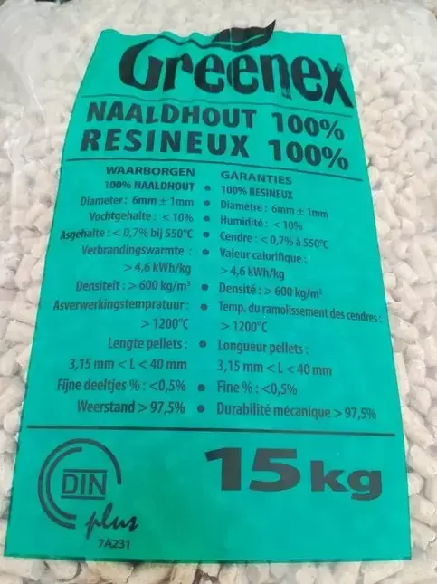 houtpellets 100% naaldhout