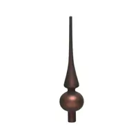 piek glas mat - donker bruin - image 2