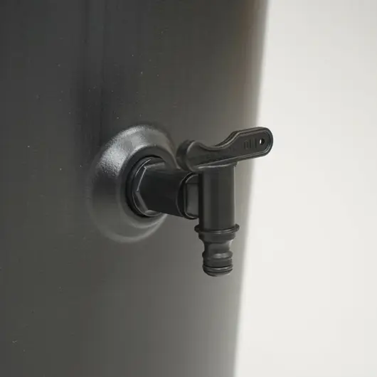 Regenton 200l zwart - afbeelding 3