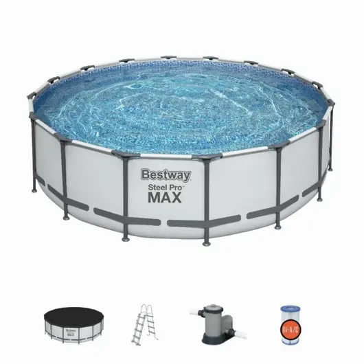 Rond Bestway Steel Pro MAX zwembad Ø 4,88 x 1,22 meter