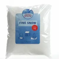 Sneeuw polyester fijn 2kg wit - image 2
