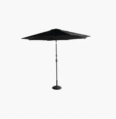 Sunline parasol - zwart - Ø300 cm - afbeelding 2
