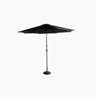Sunline parasol - zwart - Ø300 cm - afbeelding 2
