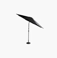 Sunline parasol - zwart - Ø300 cm - afbeelding 1