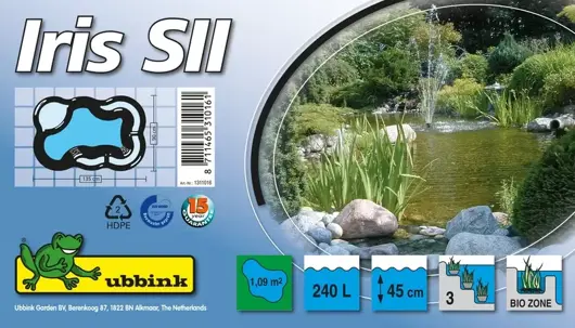 Ubbink voorgevormde vijver Iris SII - afbeelding 3