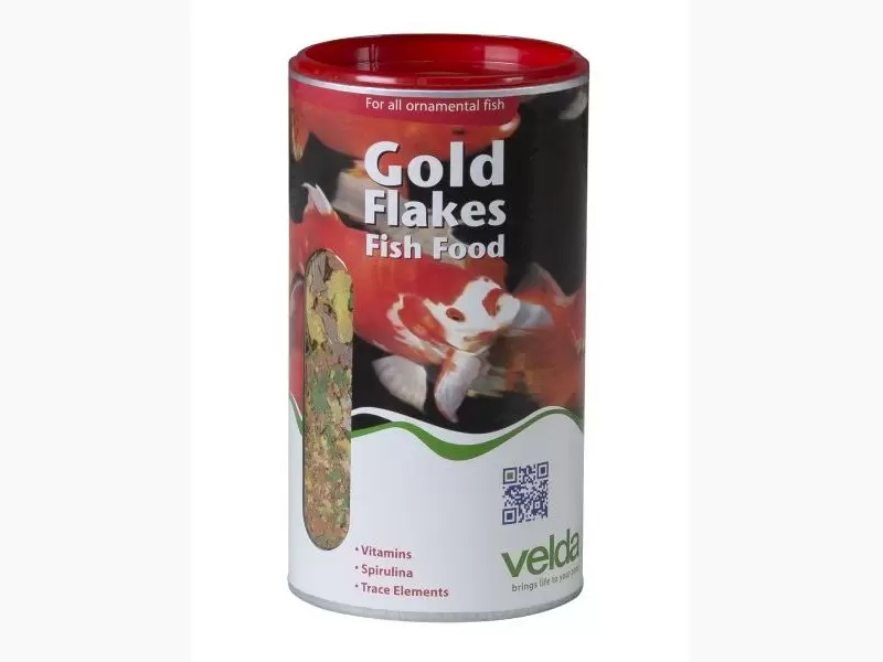 Velda Gold Flakes Fish Food 2500ml