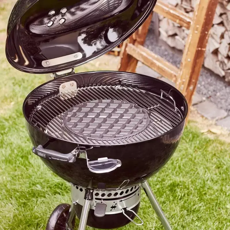 ritme Vanaf daar elkaar Weber Master touch GBS Premium SE E-5775 Ø 57 cm black houtskool BBQ -  Tuincenter Vincent