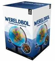 Wereldbol verlicht sterrenbeelden - nl - 25 cm diam - afbeelding 2