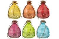 Wespenhanger glas d13h17cm mix a6